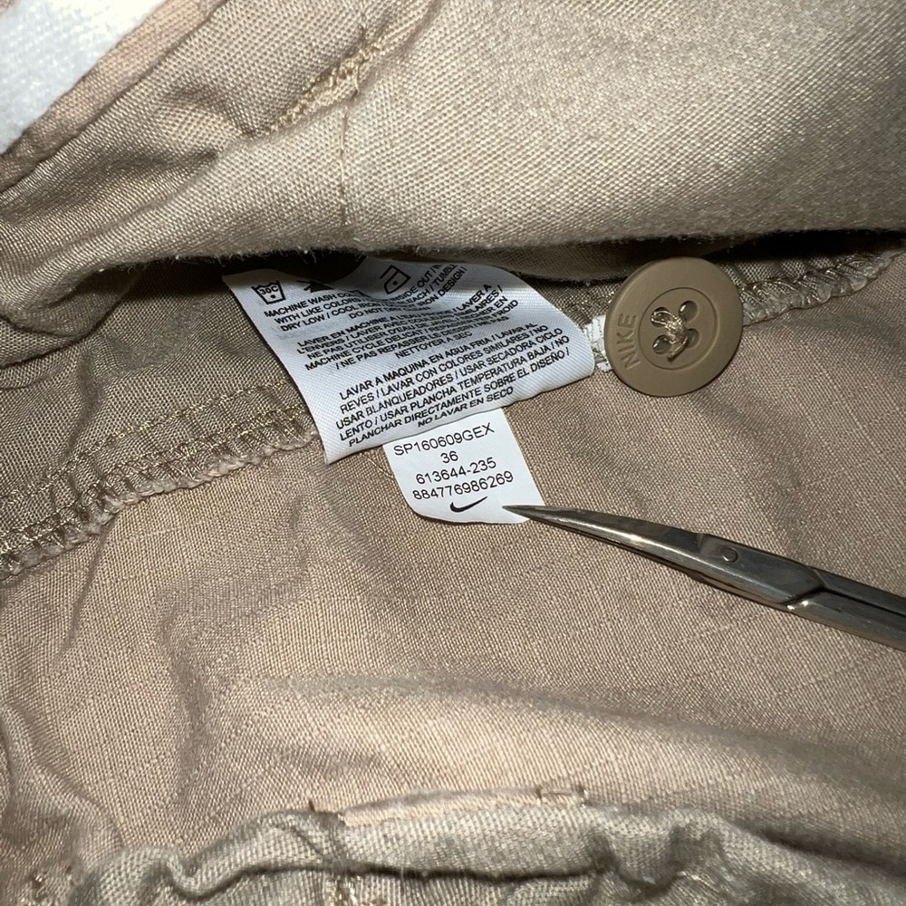 Men’s NIKE Ripstop Cargo Golf Skateboard Hiking ACG Style Shorts 36 x 10” Inseam - Picture 9 of 12